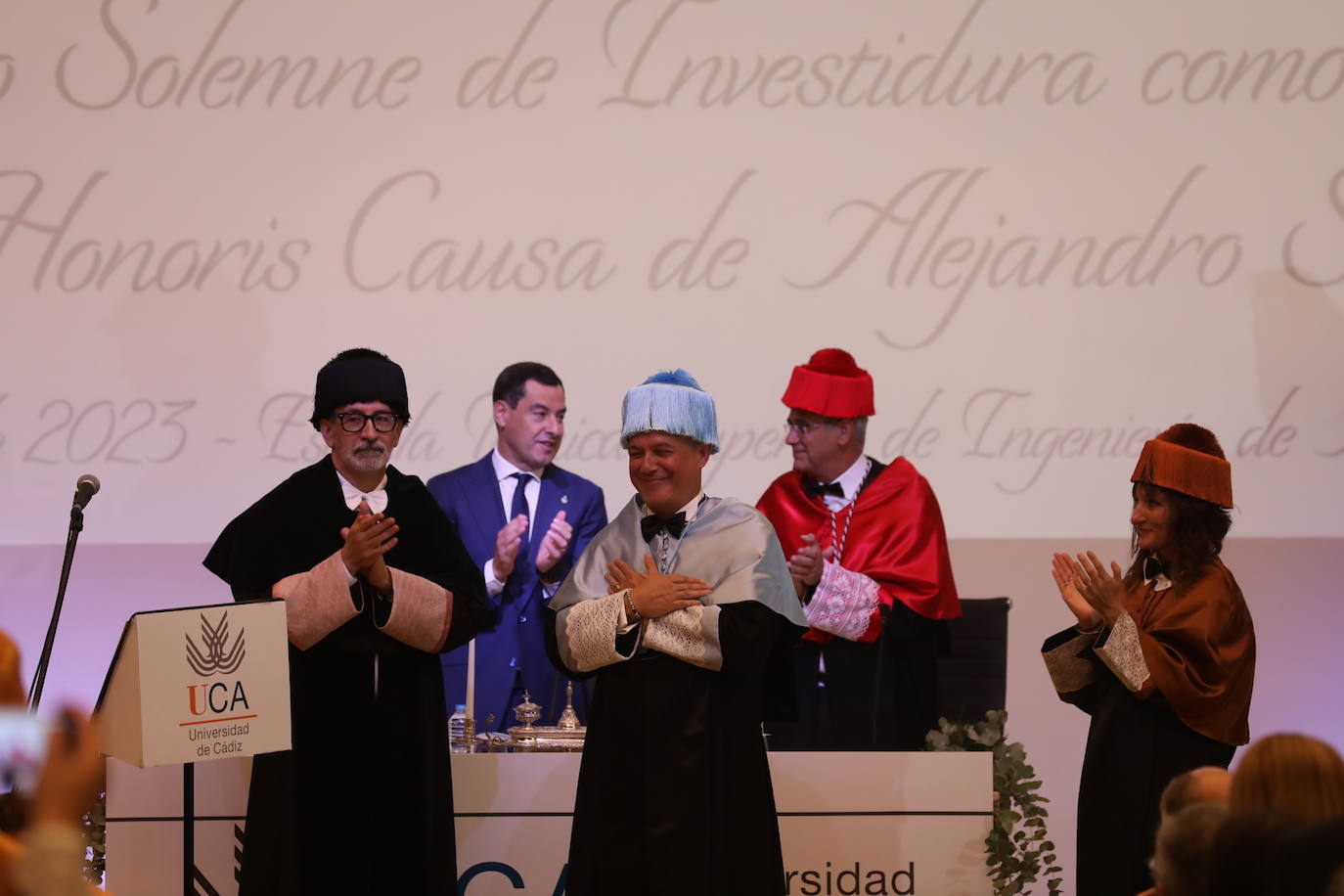 Fotos: Alejandro Sanz es investido doctor Honoris Causa de la Universidad de Cádiz