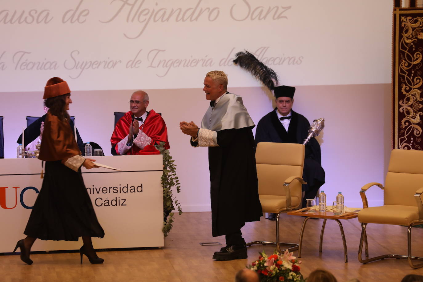 Fotos: Alejandro Sanz es investido doctor Honoris Causa de la Universidad de Cádiz