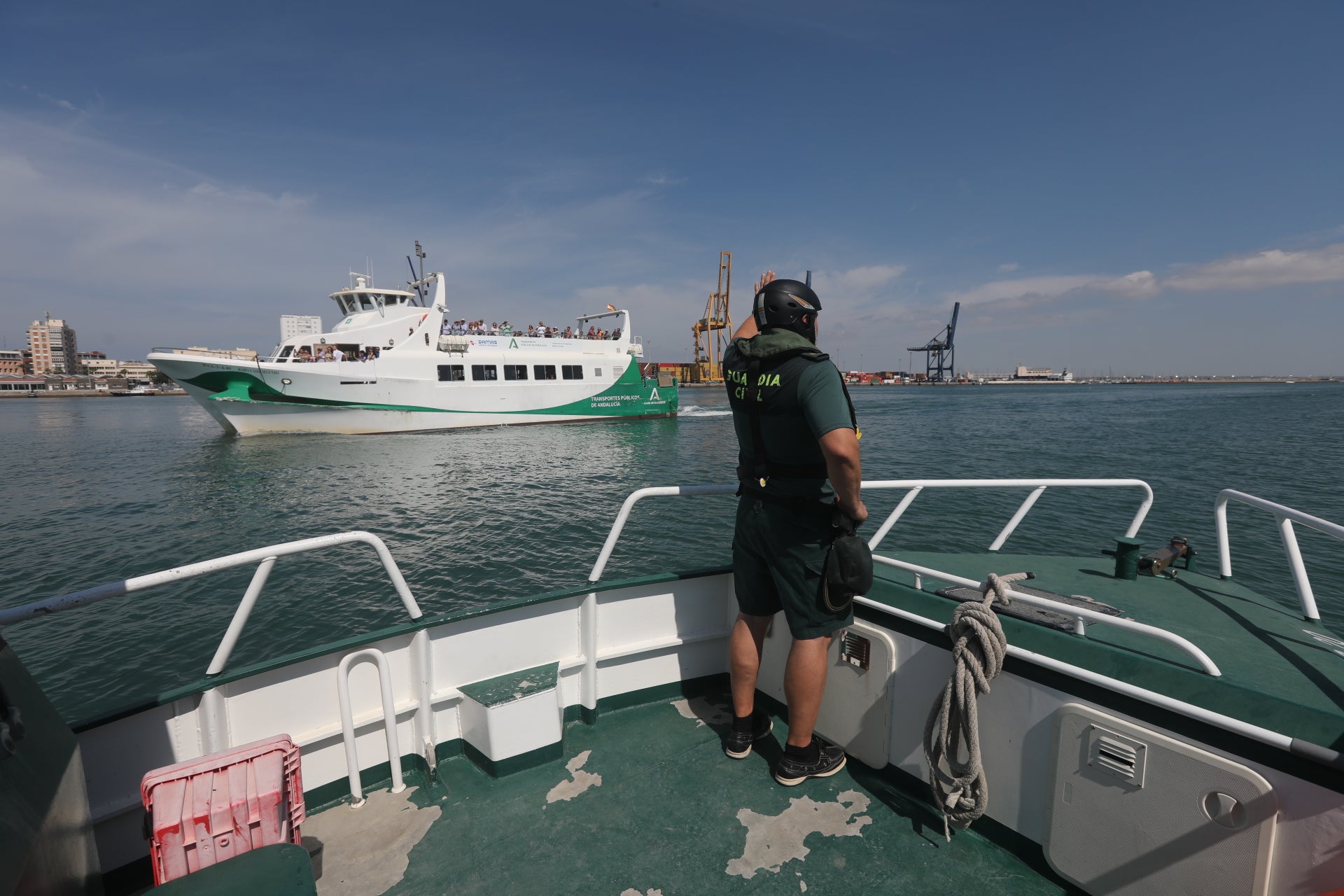 Fotos: Así trabaja el Servicio Marítimo de la Guardia Civil en la Gran Regata