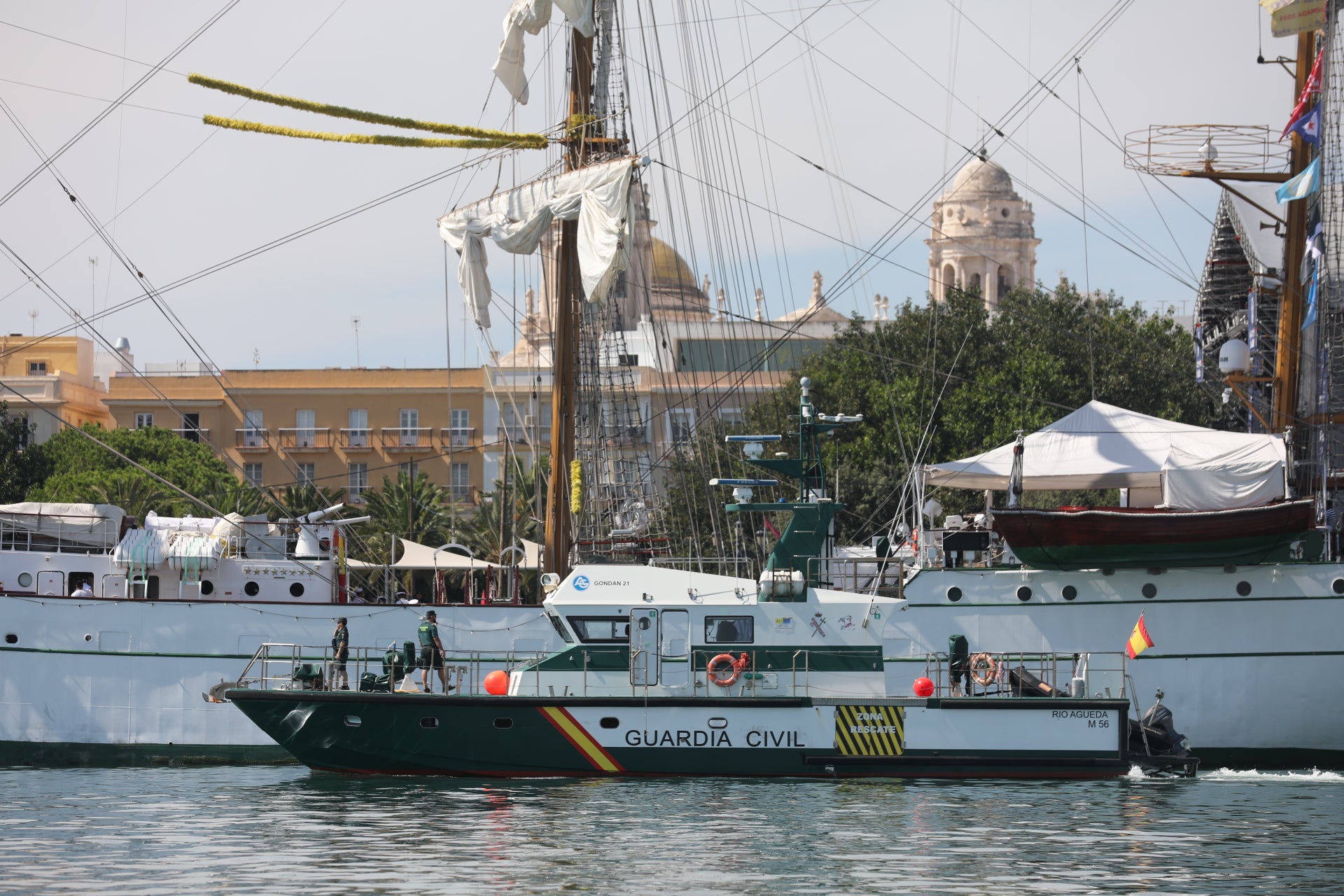 Fotos: Así trabaja el Servicio Marítimo de la Guardia Civil en la Gran Regata