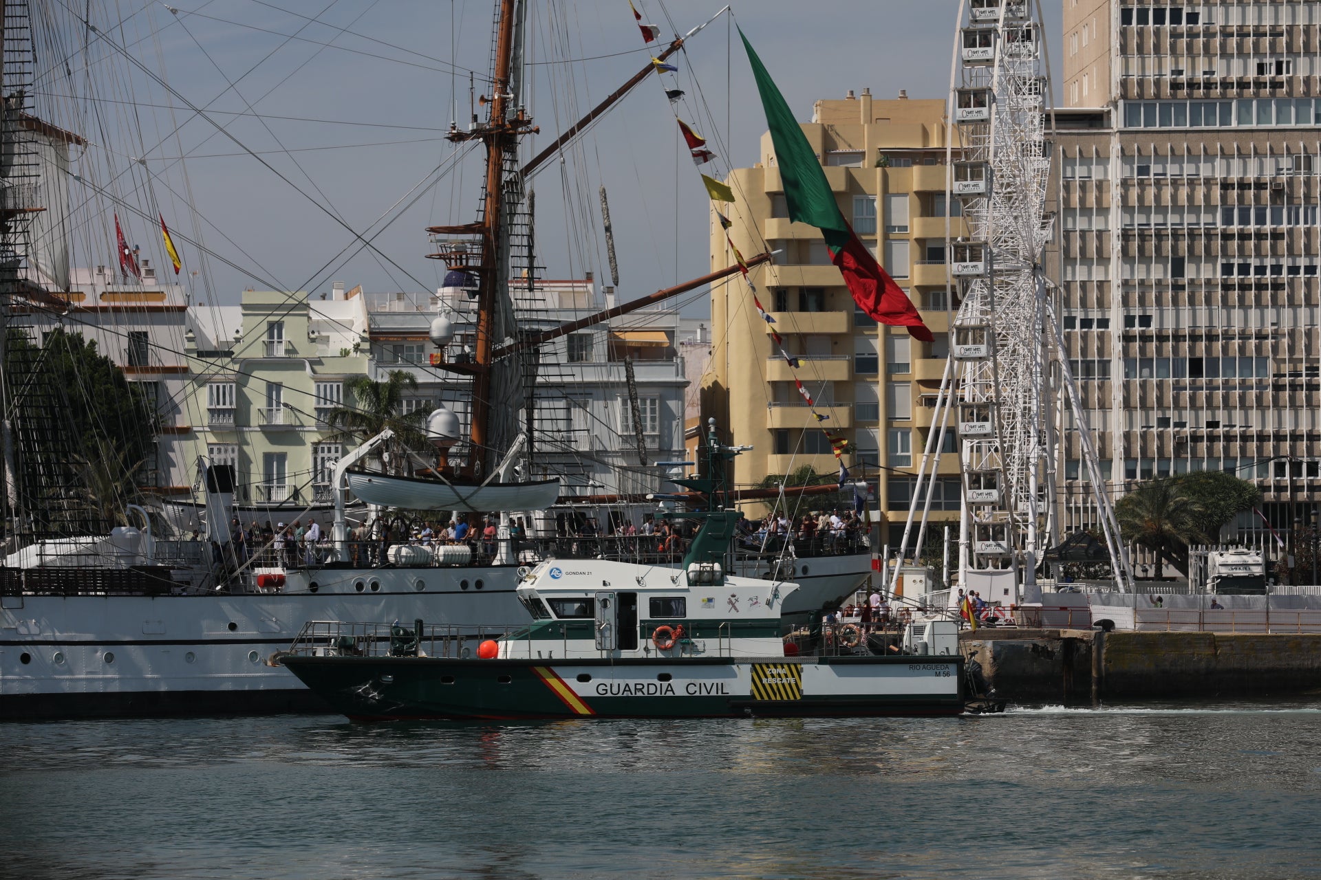 Fotos: Así trabaja el Servicio Marítimo de la Guardia Civil en la Gran Regata