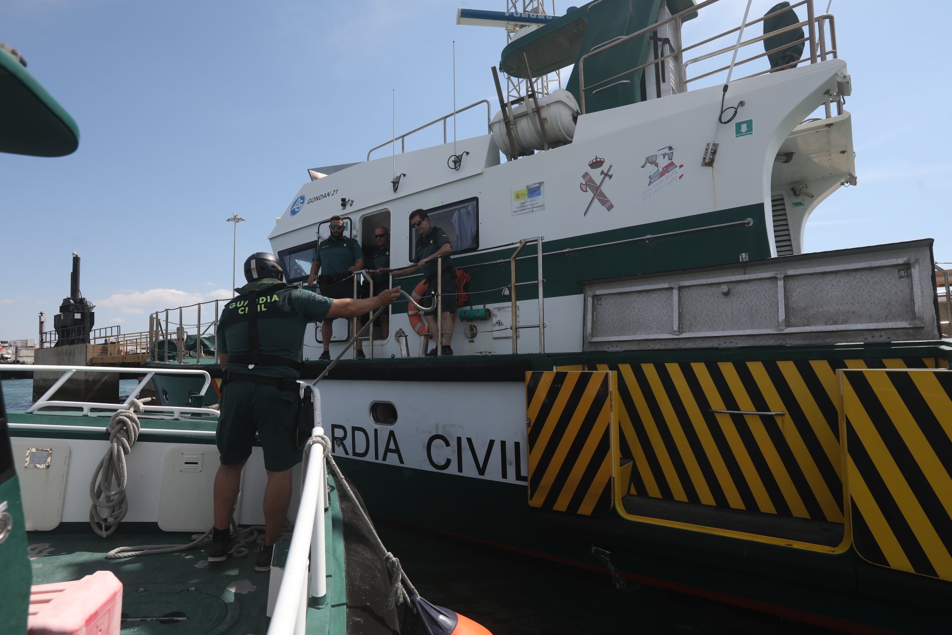 Fotos: Así trabaja el Servicio Marítimo de la Guardia Civil en la Gran Regata
