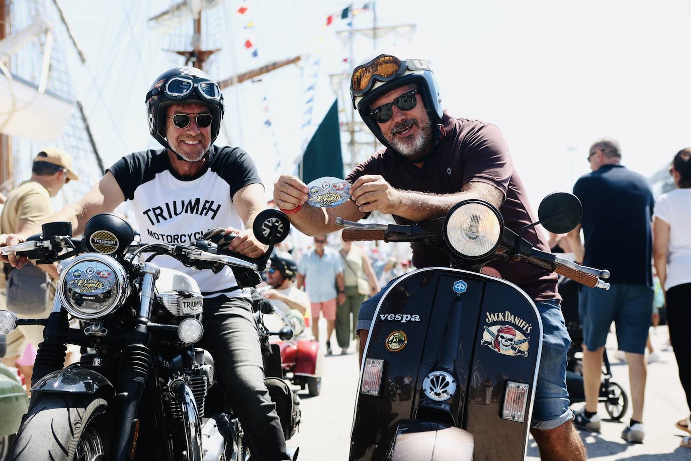 Fotos: La Gran Regata de Cádiz vive un sábado grande antes de la despedida a los veleros