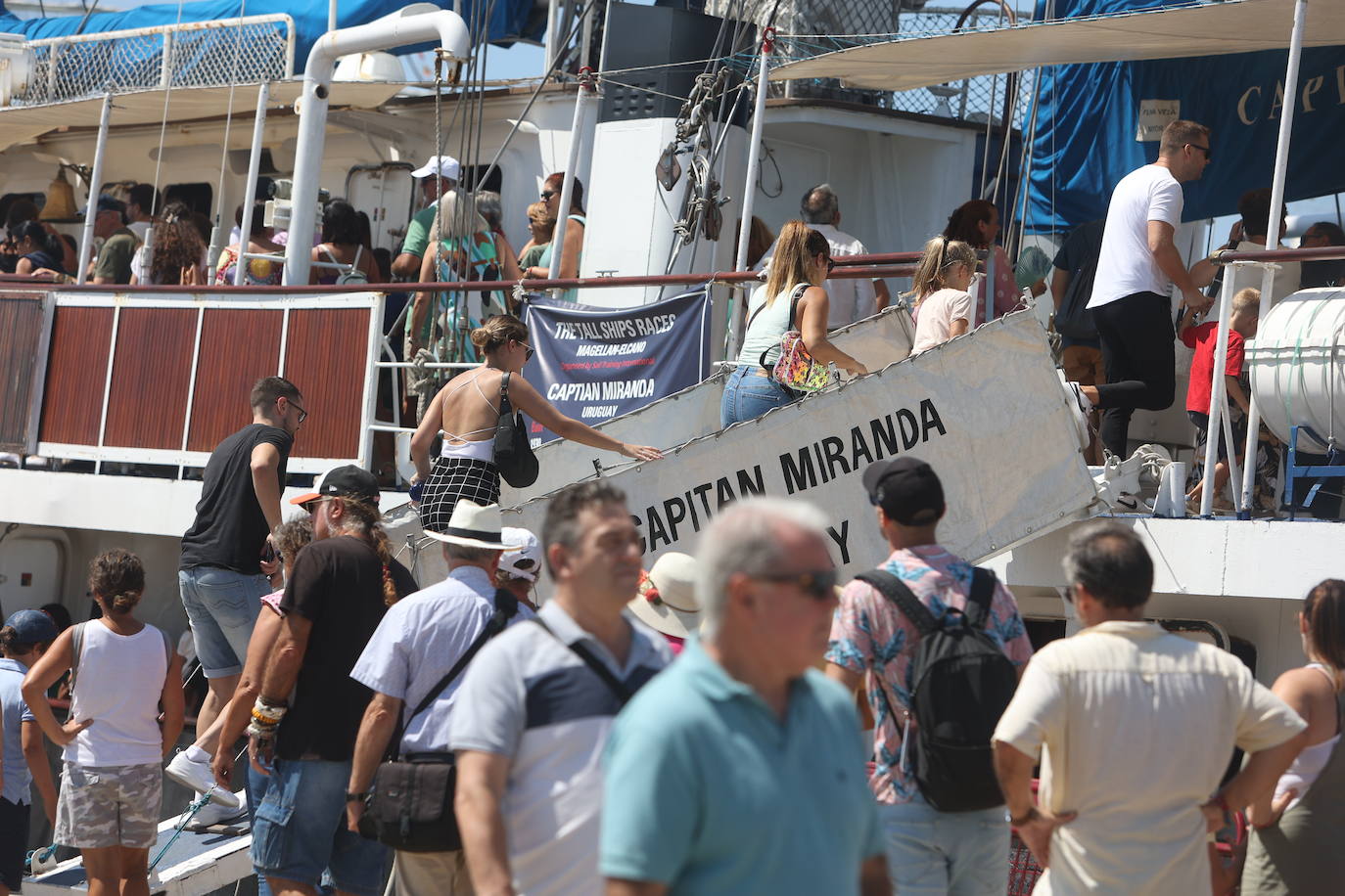Fotos: La Gran Regata de Cádiz vive un sábado grande antes de la despedida a los veleros
