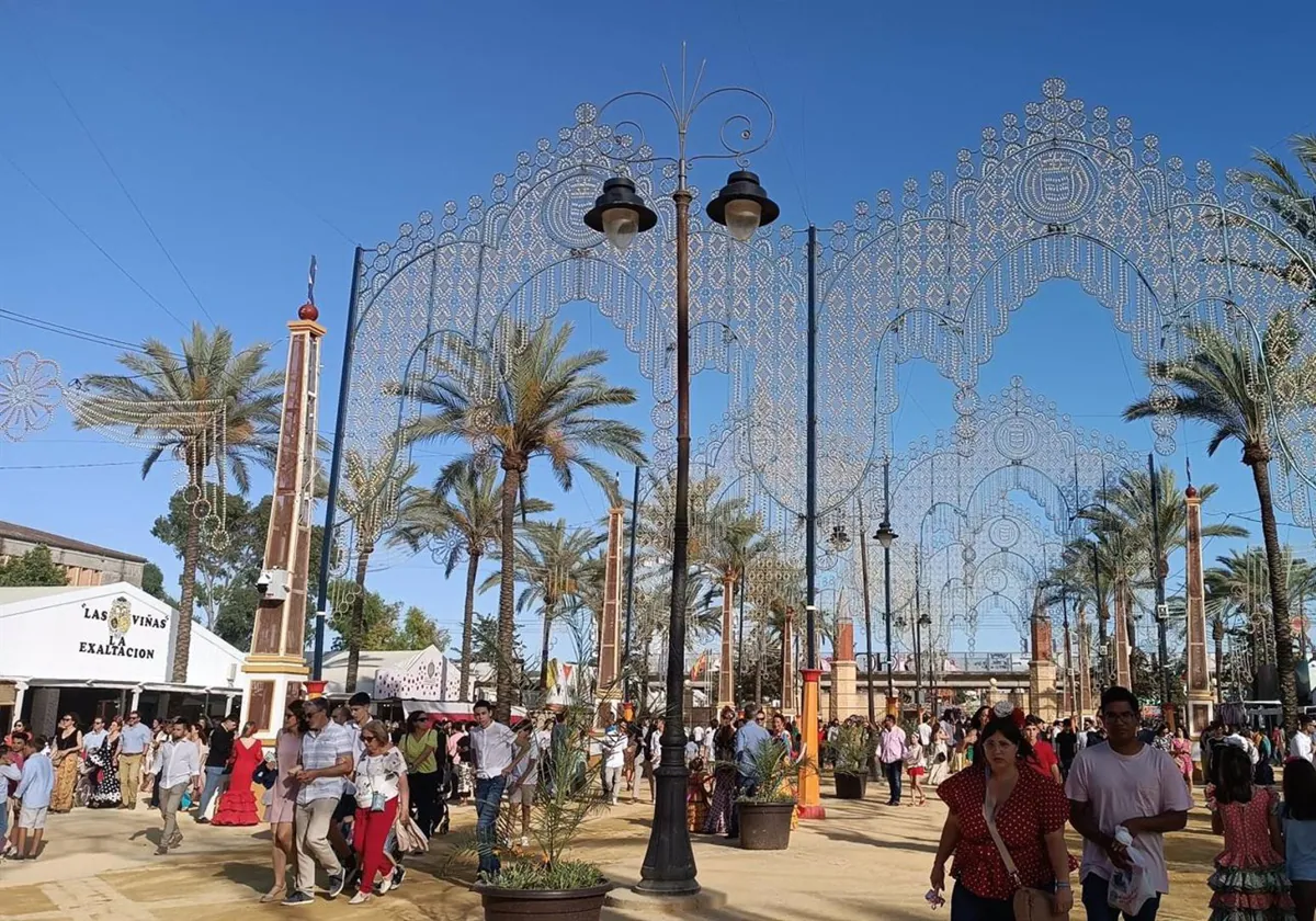 Foto de archivo de la Feria de Jerez.