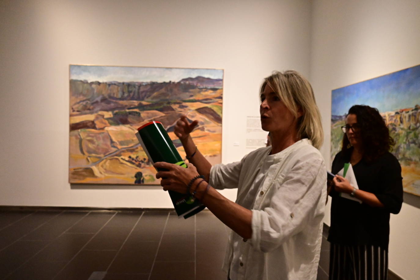 Fotos: Fundación Unicaja acoge una completa retrospectiva de Enrique Greissing