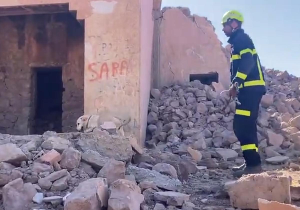 Seis bomberos gaditanos acudieron a Marruecos