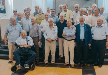 La promoción de 1958 del colegio San Felipe Neri se reencuentra en Cádiz