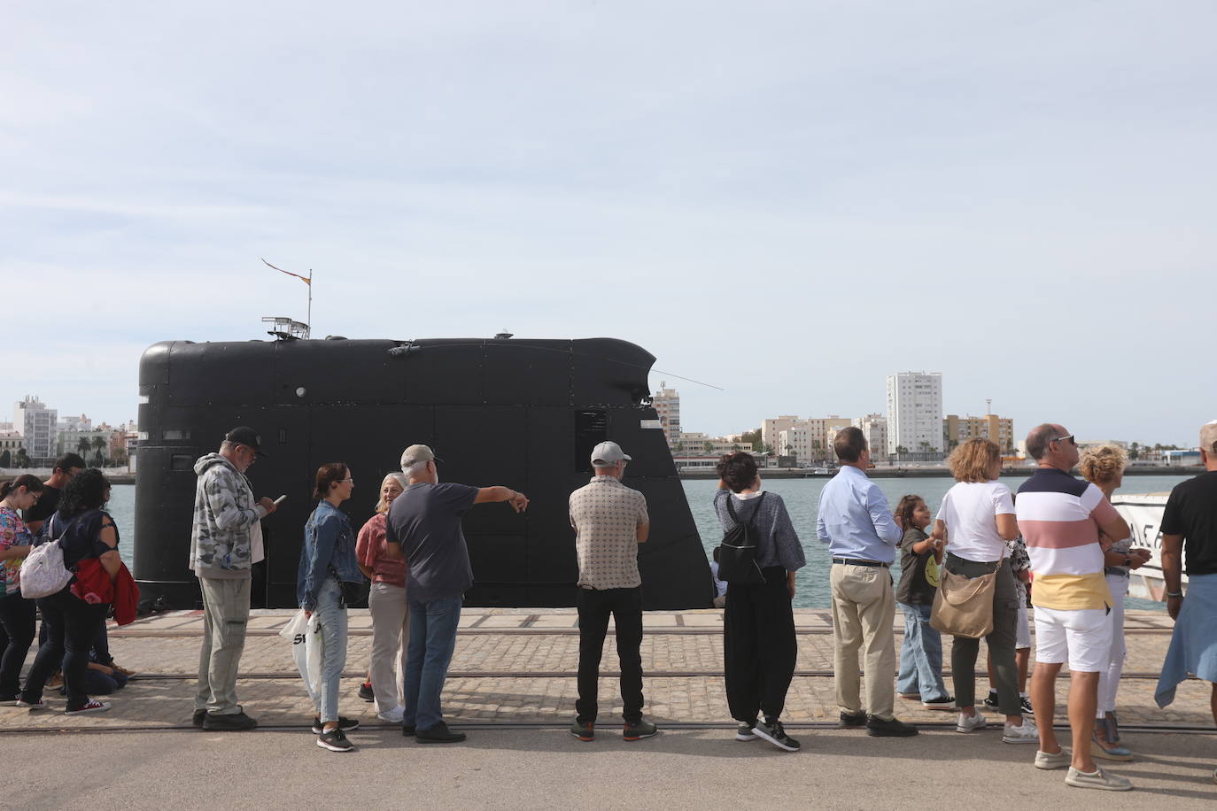 Fotos: El submarino de la Armada, &#039;Galerna&#039;, llega a Cádiz