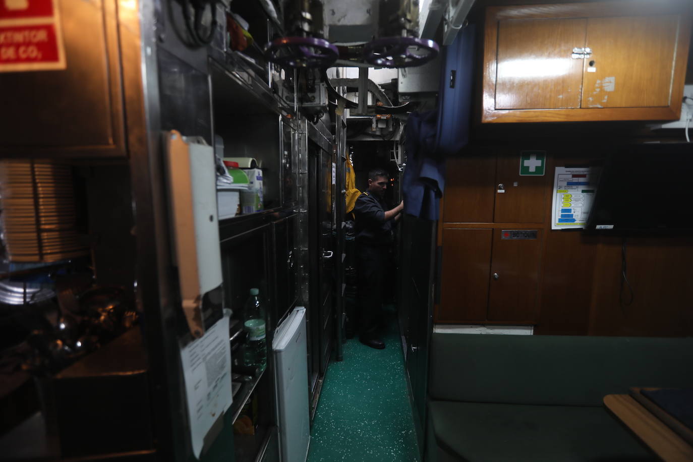 Fotos: El submarino de la Armada, &#039;Galerna&#039;, llega a Cádiz