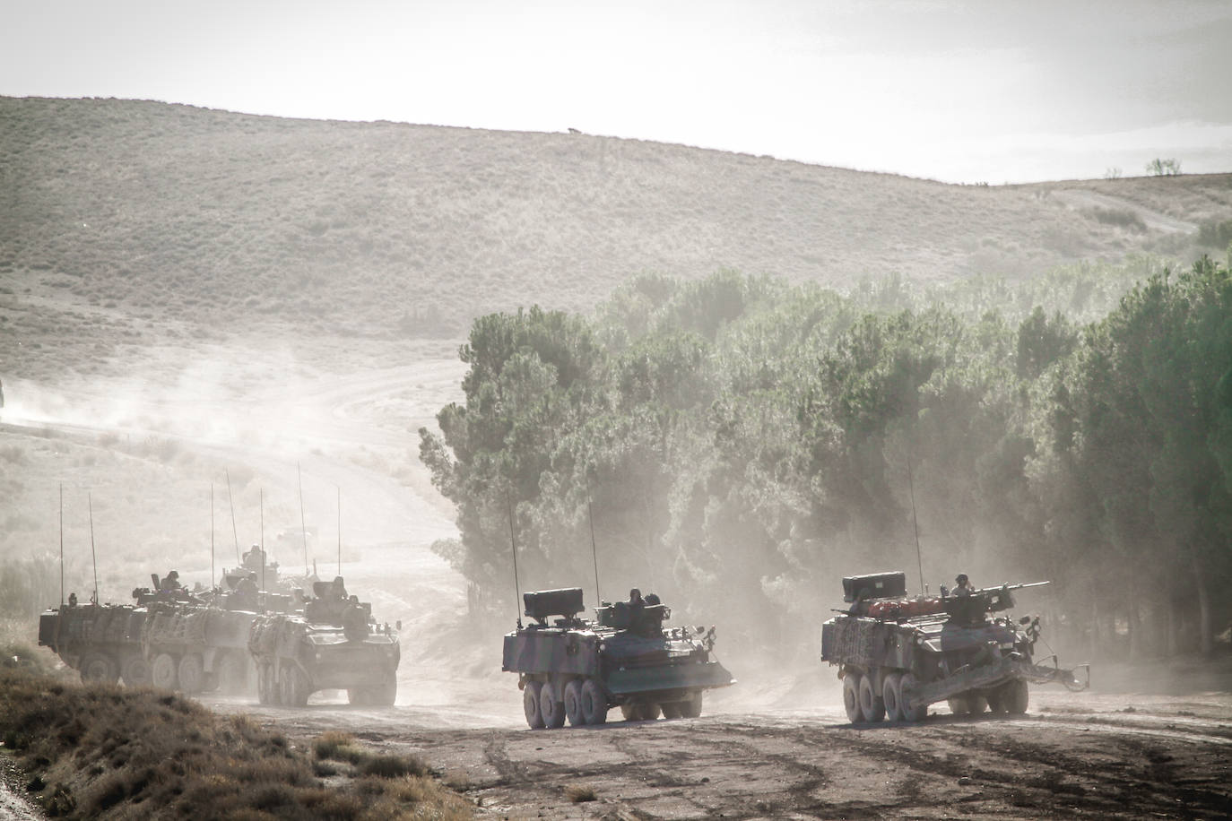 Fotos: Así es el adiestramiento del Tercer Batallón del TEAR