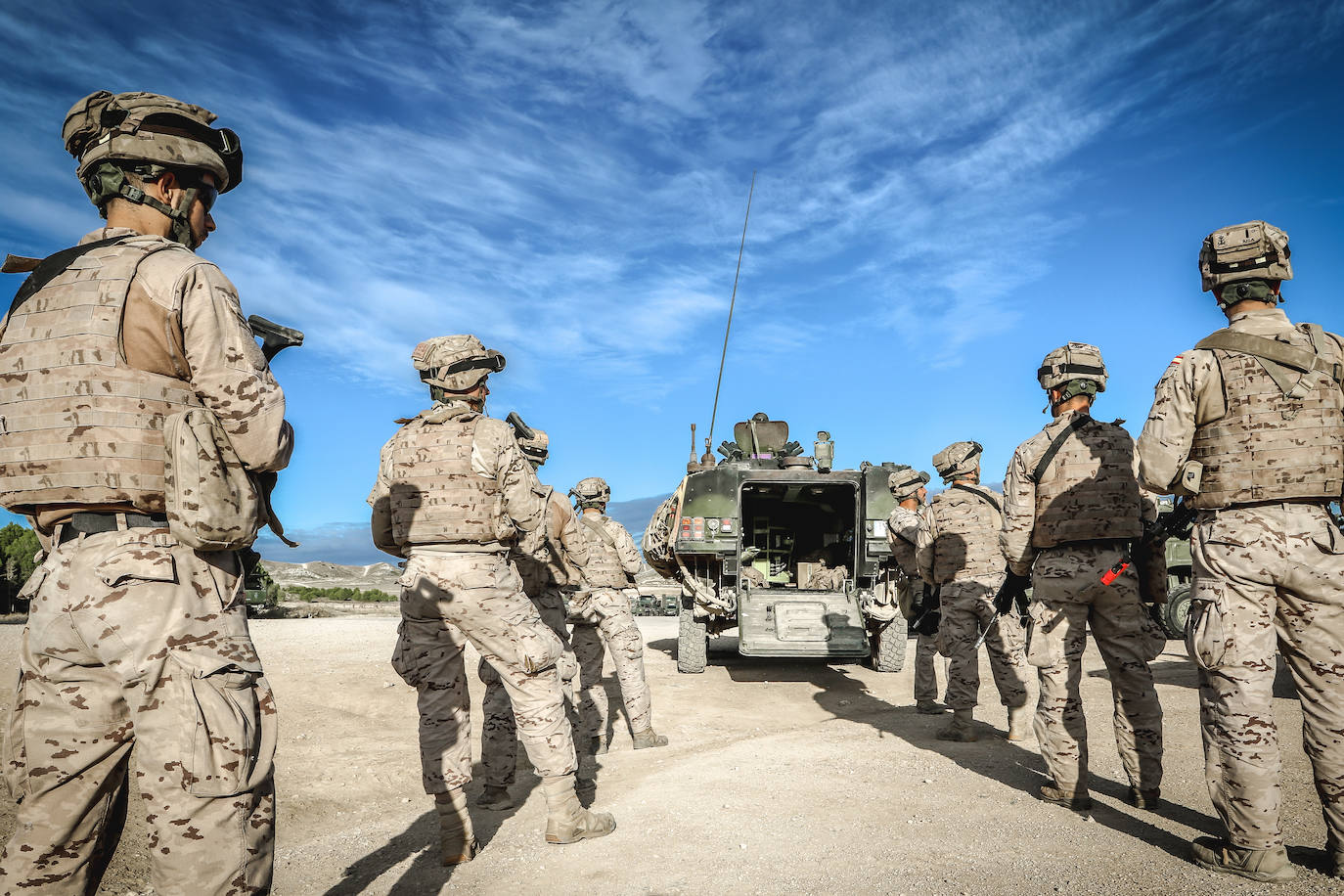 Fotos: Así es el adiestramiento del Tercer Batallón del TEAR