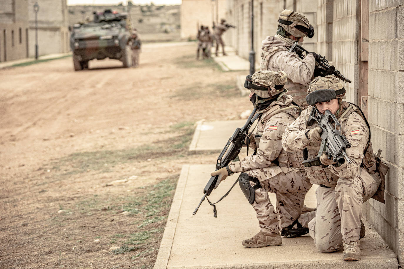 Fotos: Así es el adiestramiento del Tercer Batallón del TEAR