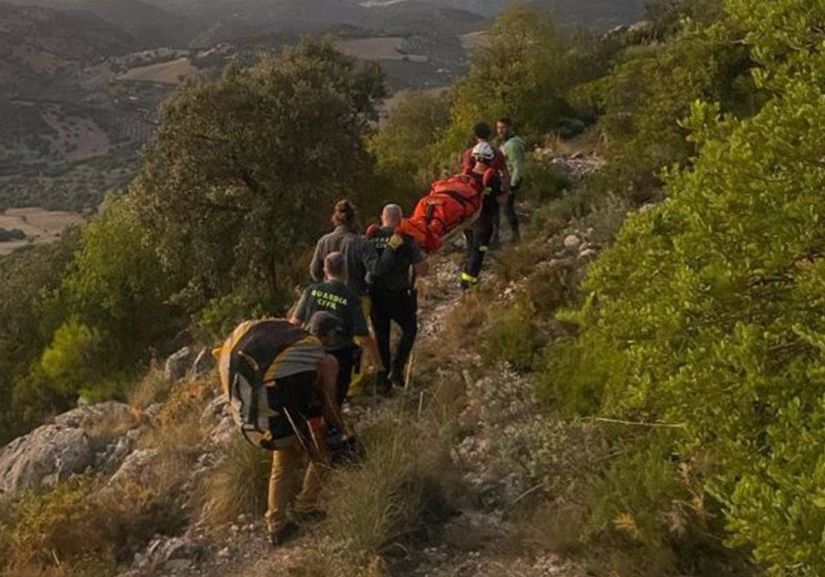 Rescate en la sierra de Líjar