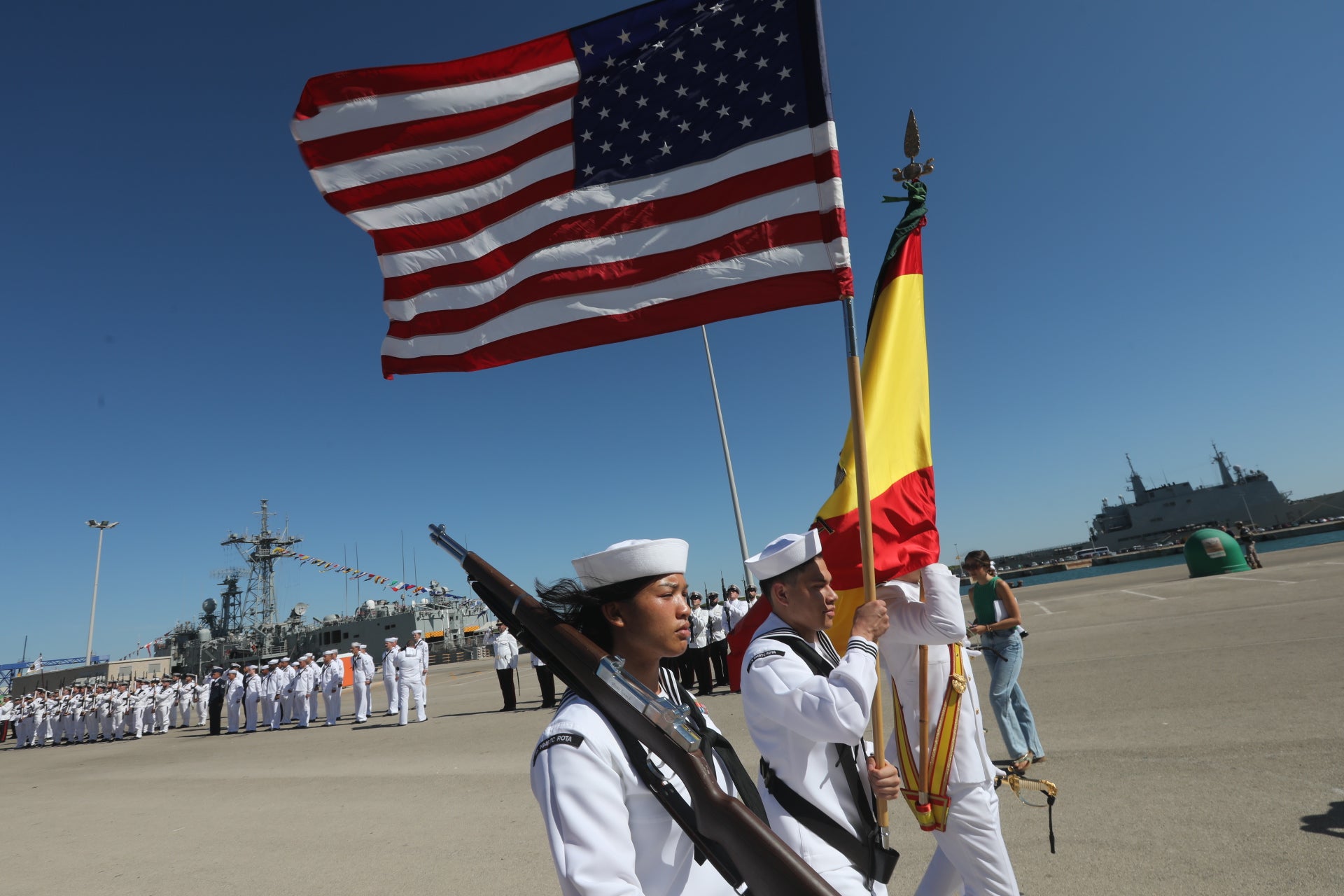 Fotos: Aniversario de la base americana en Rota