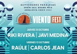 Carlos Jean, Chambao y Muchachito Bombo Inferno actuarán en Cádiz durante la celebración de la SailGP