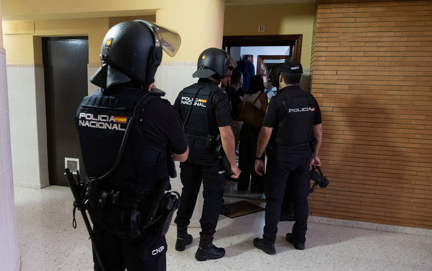 Fotos: Operación de la Policía Nacional en Cádiz contra el tráfico de cocaína