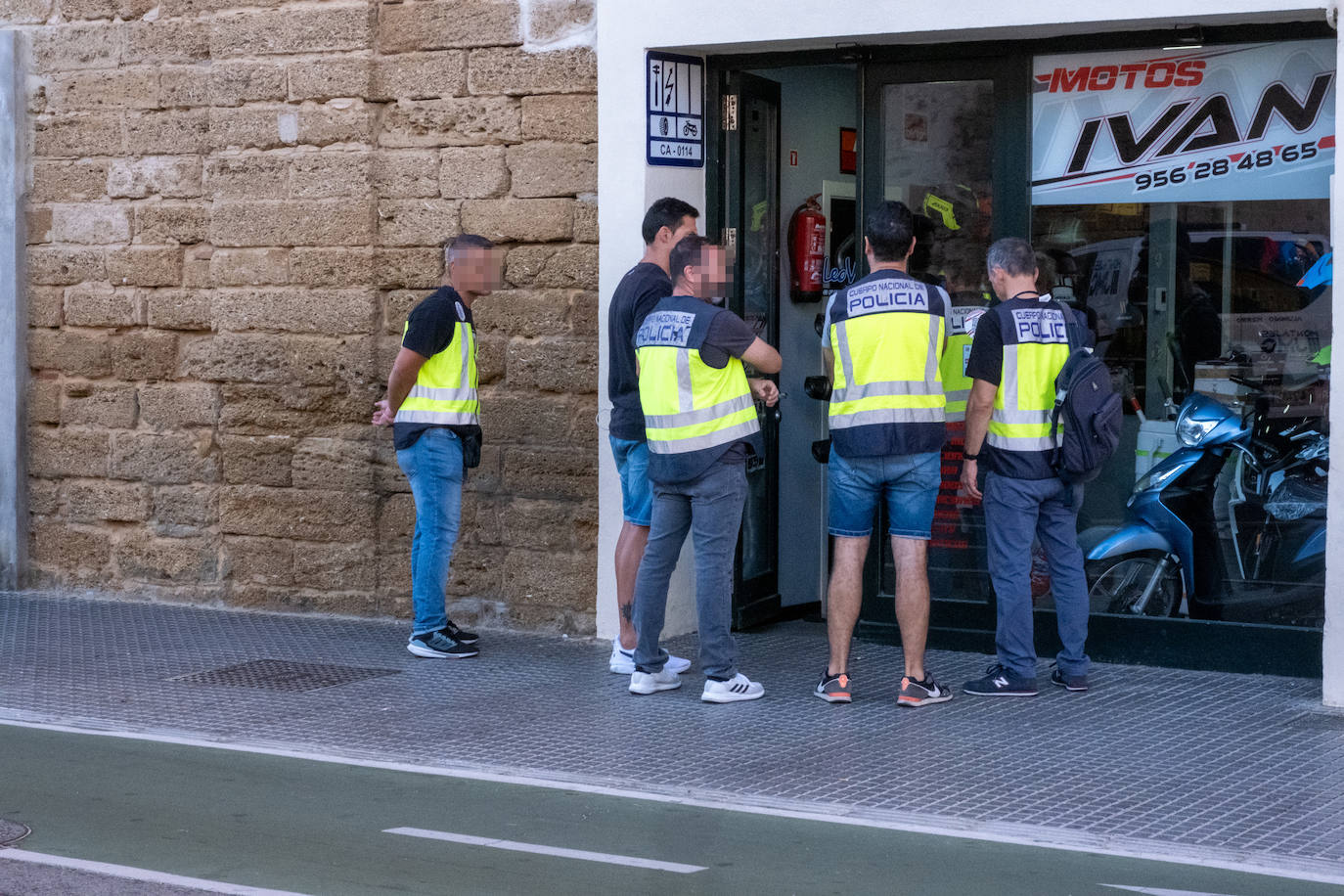 Fotos: Operación de la Policía Nacional en Cádiz contra el tráfico de cocaína