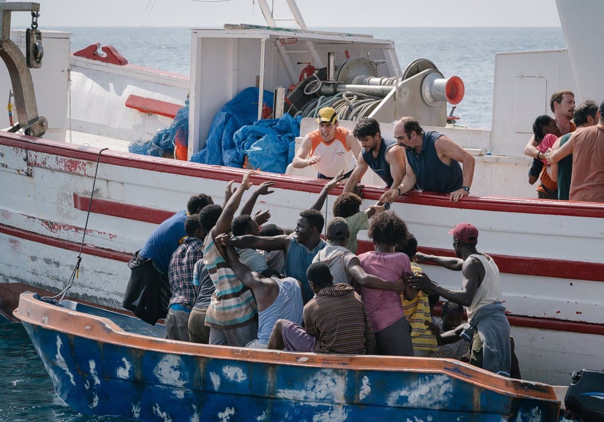 Fotograma de 'La ley del mar'.