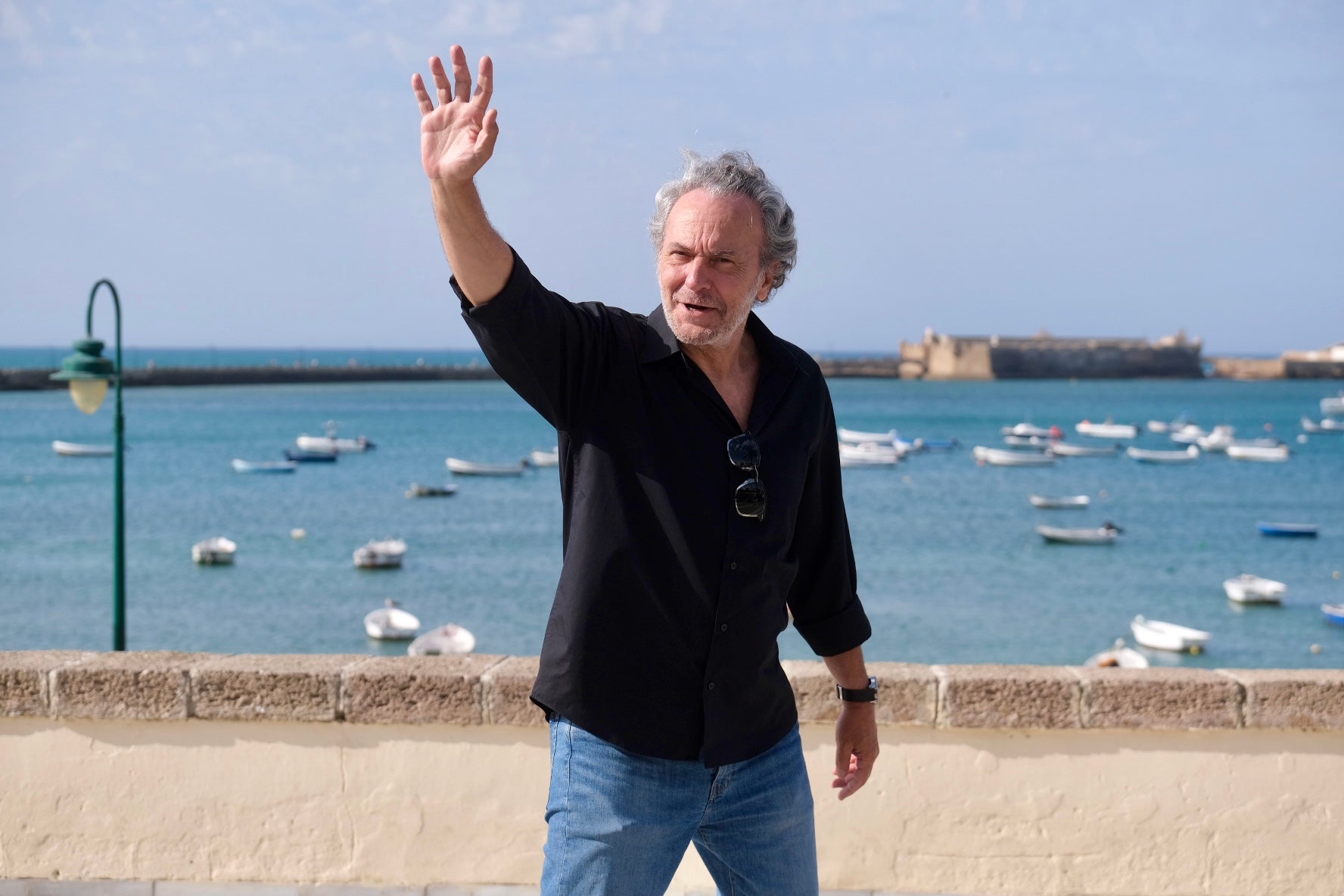 Todas las imágenes del photocall en La Caleta: José Coronado, Óscar Higares, Luis Merlo