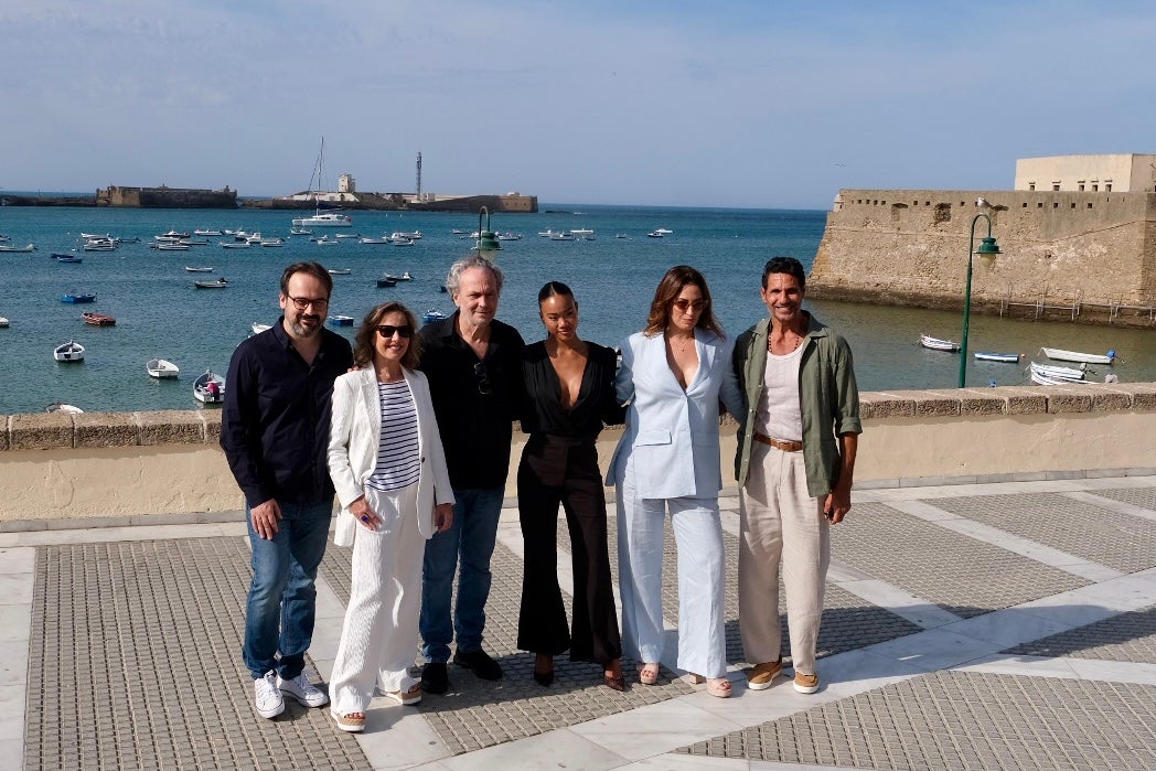 Todas las imágenes del photocall en La Caleta: José Coronado, Óscar Higares, Luis Merlo