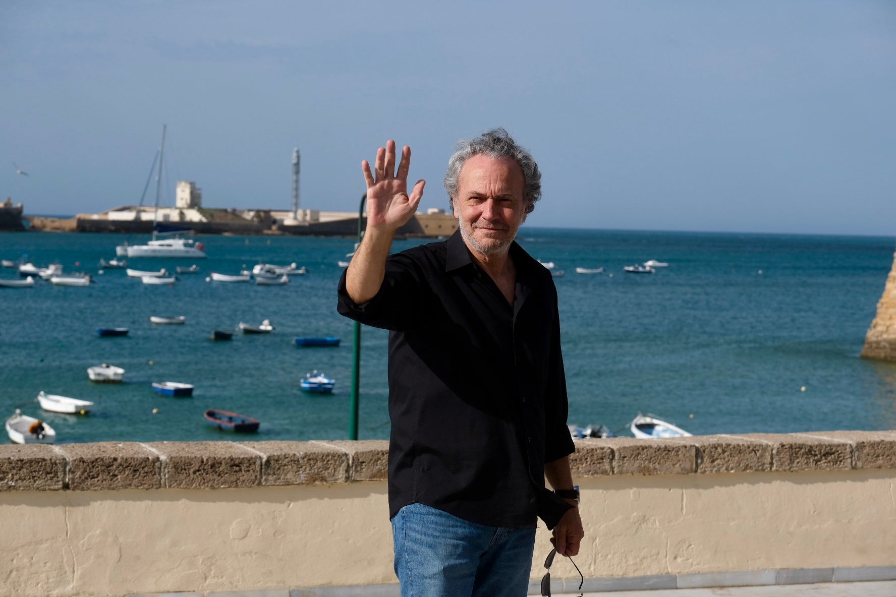 Todas las imágenes del photocall en La Caleta: José Coronado, Óscar Higares, Luis Merlo