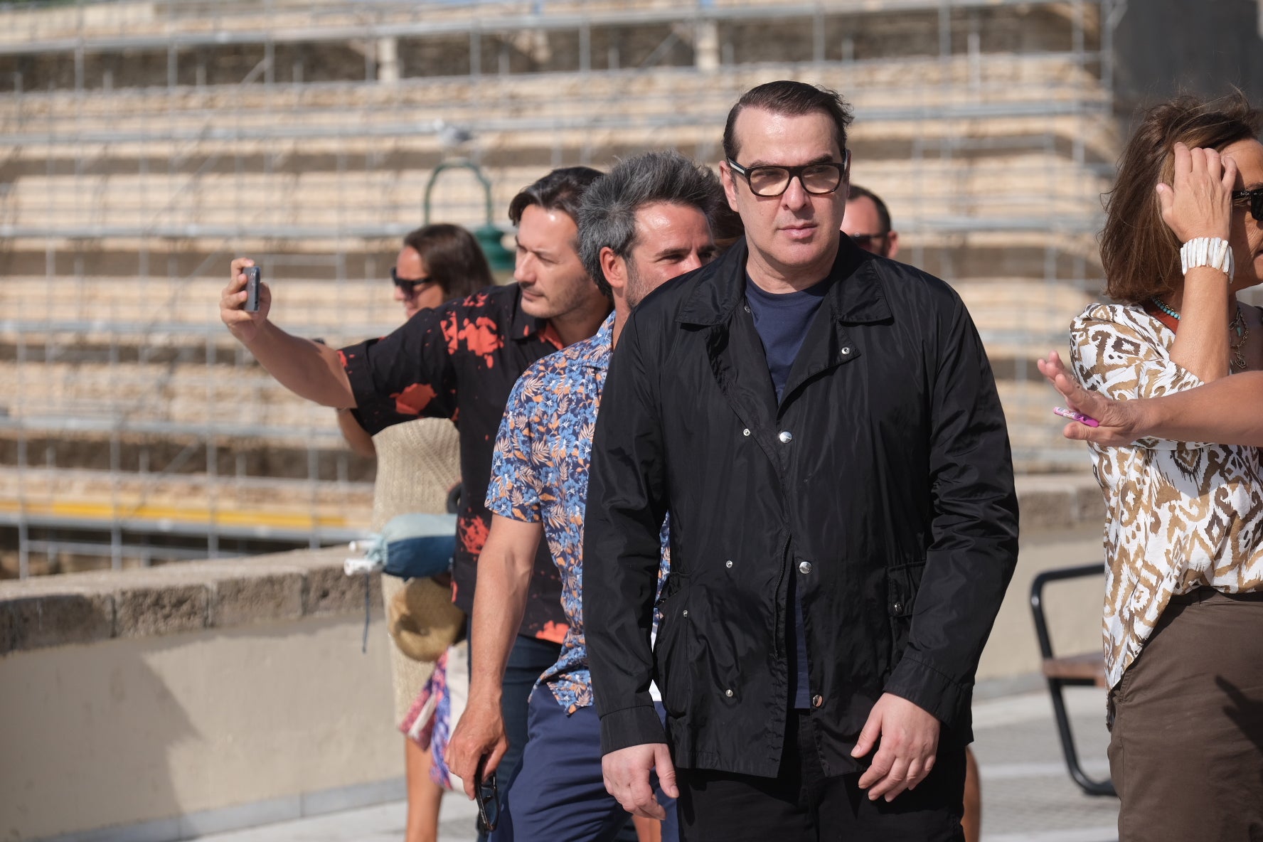 Todas las imágenes del photocall en La Caleta: José Coronado, Óscar Higares, Luis Merlo