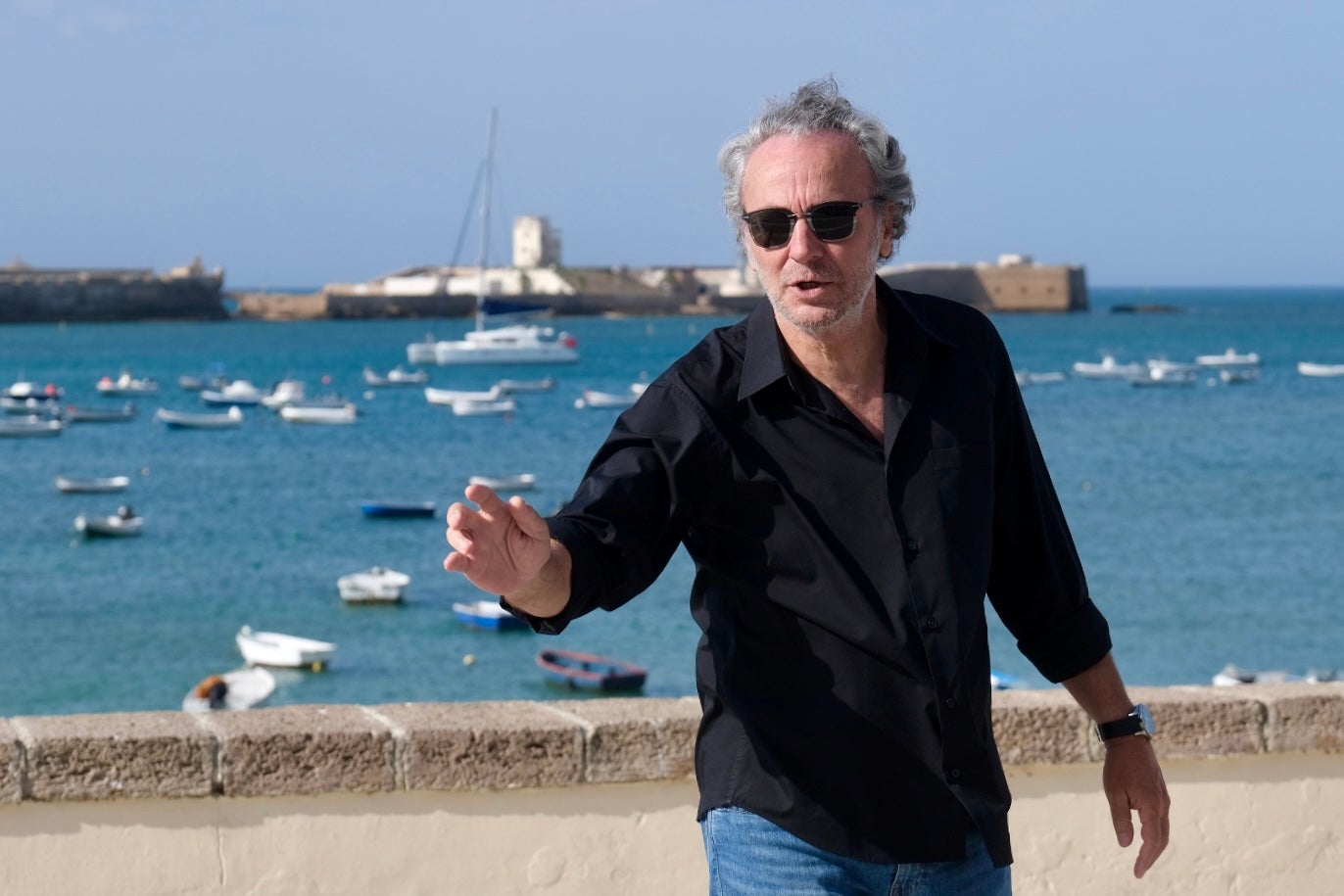 Todas las imágenes del photocall en La Caleta: José Coronado, Óscar Higares, Luis Merlo