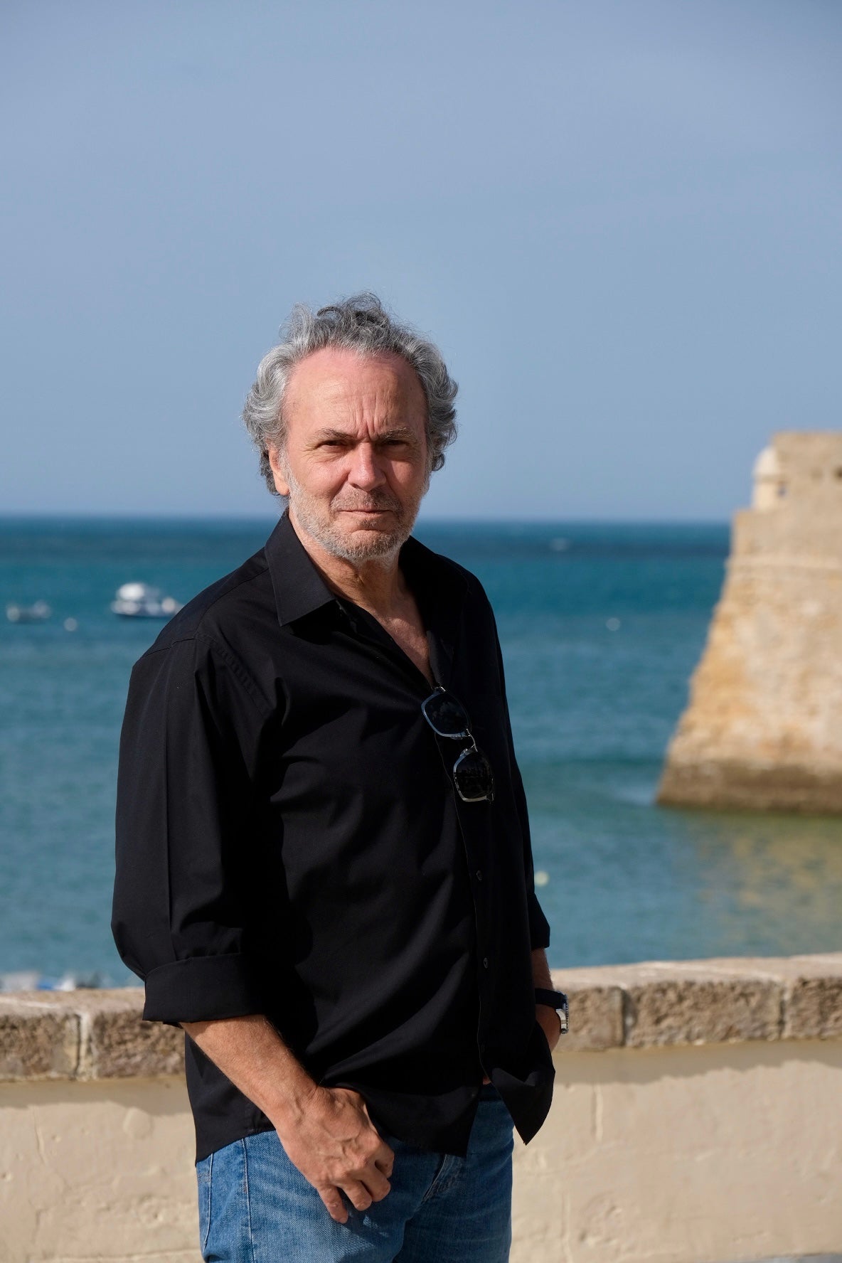 Todas las imágenes del photocall en La Caleta: José Coronado, Óscar Higares, Luis Merlo