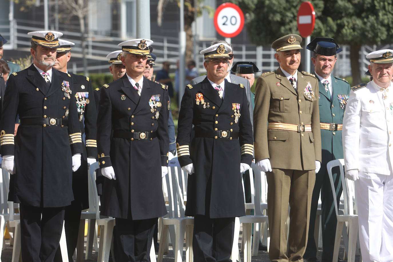 Fotos: La Guardia Civil rinde homenaje a su patrona en Cádiz