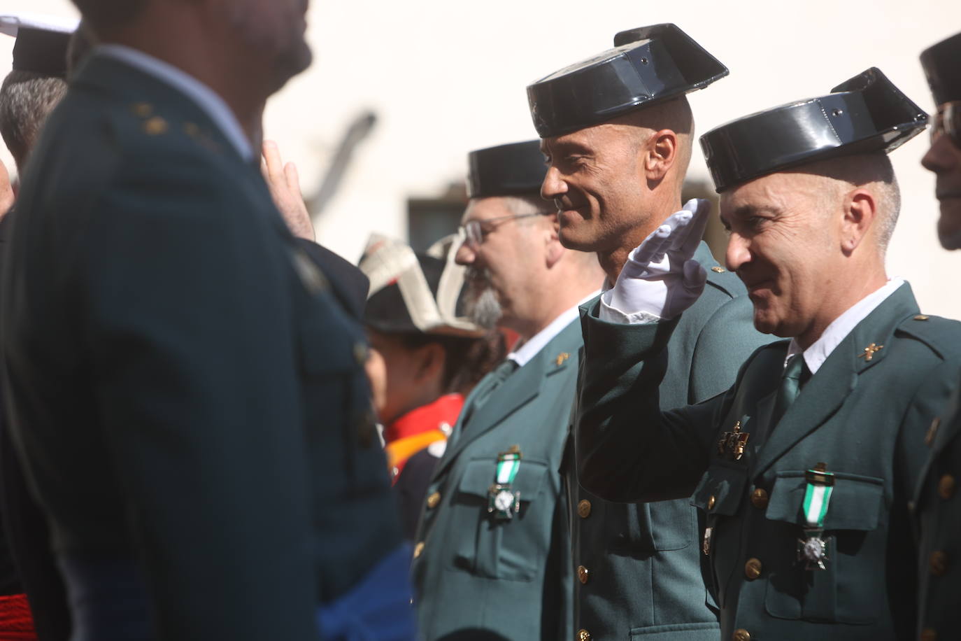 Fotos: La Guardia Civil rinde homenaje a su patrona en Cádiz