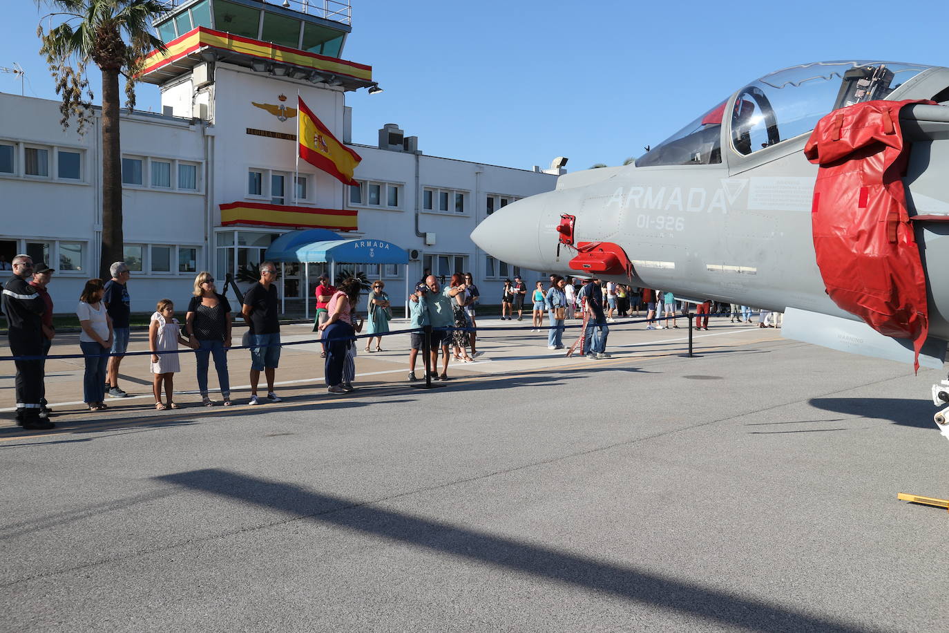 En imágenes: Más de 2.000 personas visitan la Base Naval de Rota con motivo del Día de la Fiesta Nacional