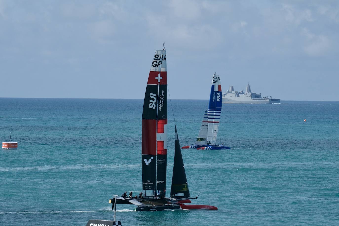 Fotos: Así ha sido la última jornada de SailGP en Cádiz