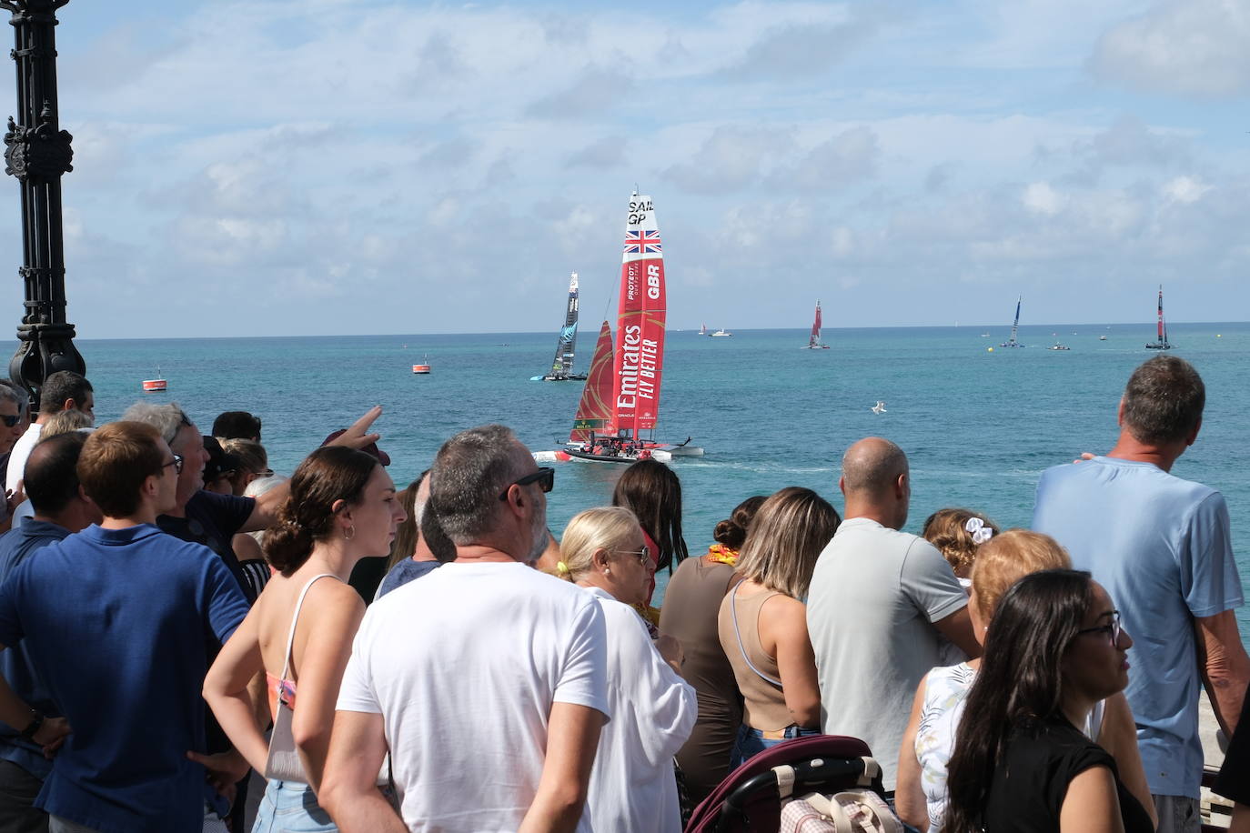 Fotos: Así ha sido la última jornada de SailGP en Cádiz