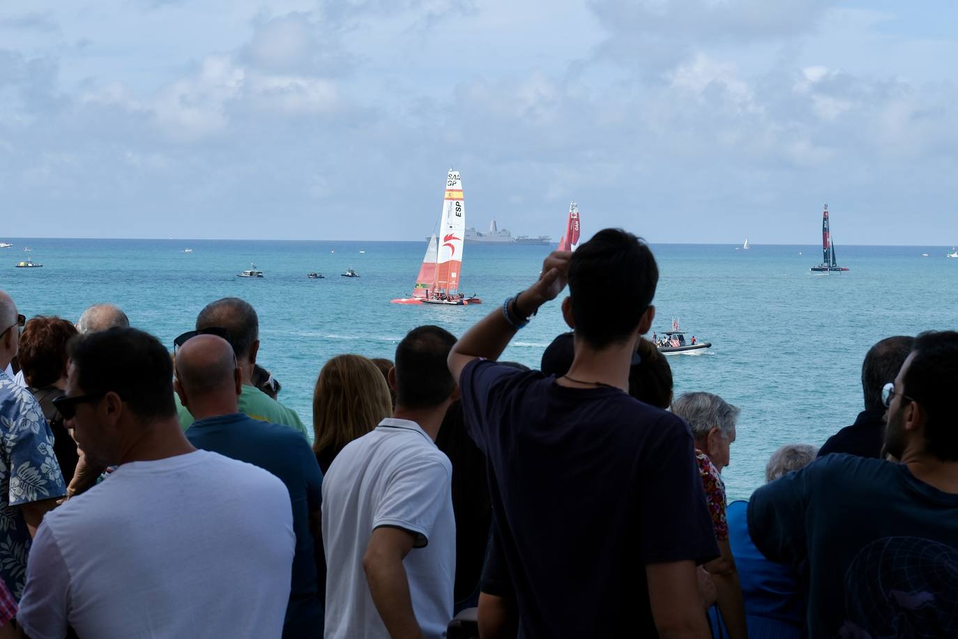 Fotos: Así ha sido la última jornada de SailGP en Cádiz