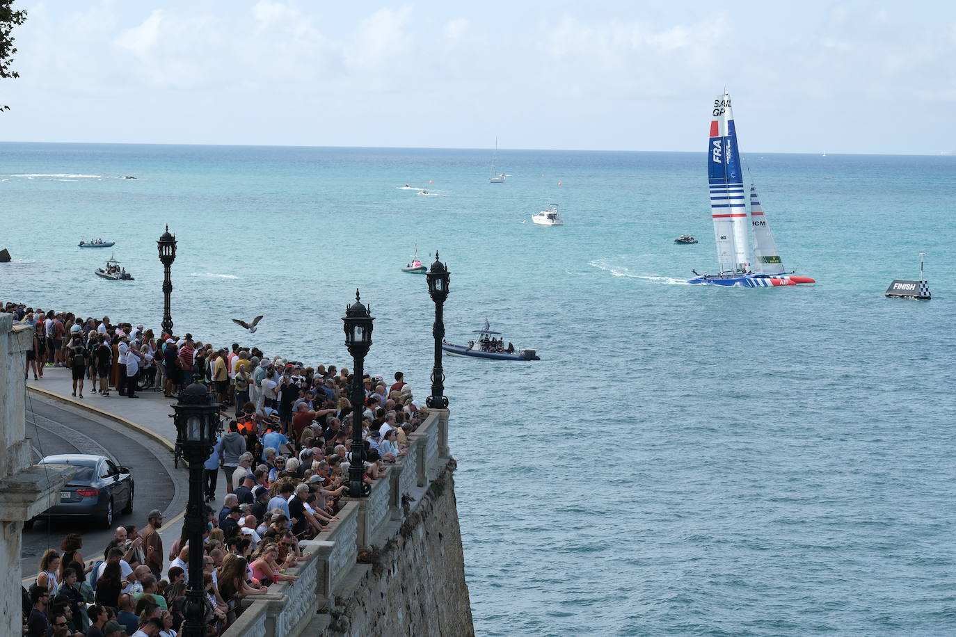 Fotos: Así ha sido la última jornada de SailGP en Cádiz