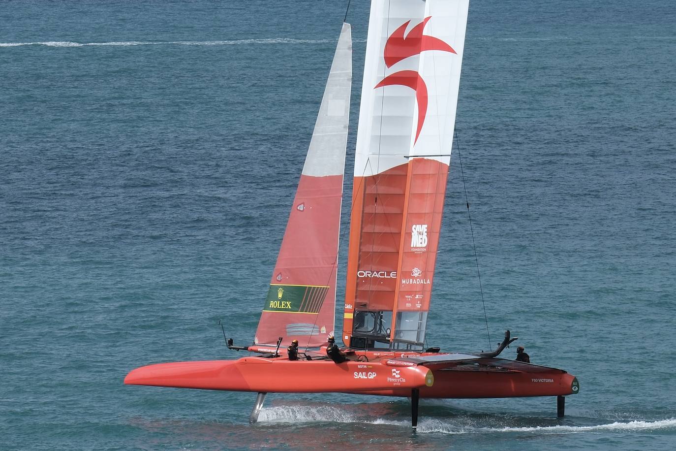 Fotos: Así ha sido la última jornada de SailGP en Cádiz