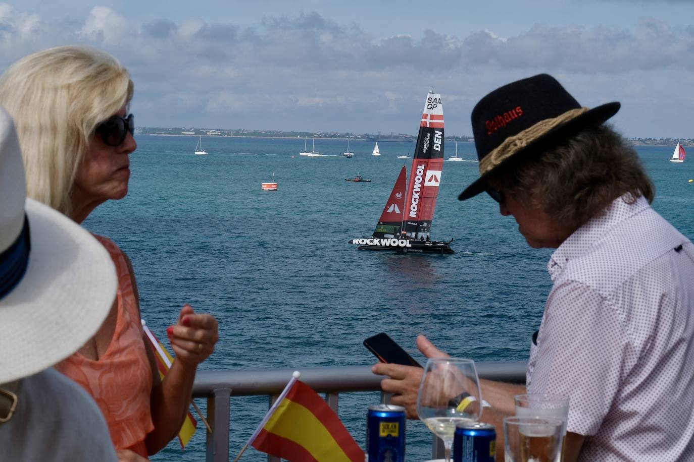 Fotos: Así ha sido la última jornada de SailGP en Cádiz