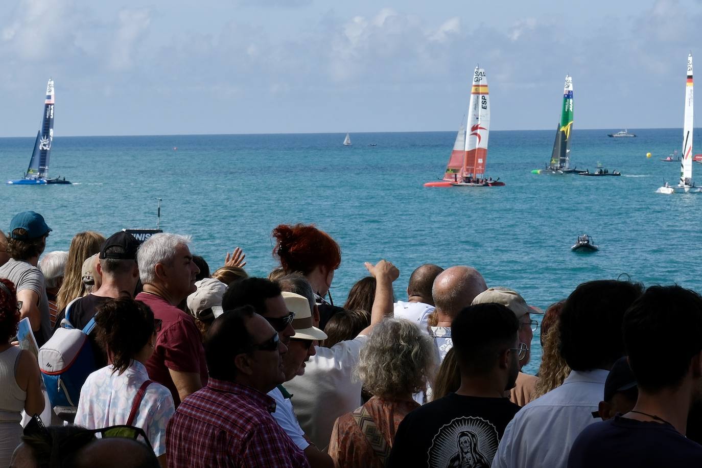 Fotos: Así ha sido la última jornada de SailGP en Cádiz