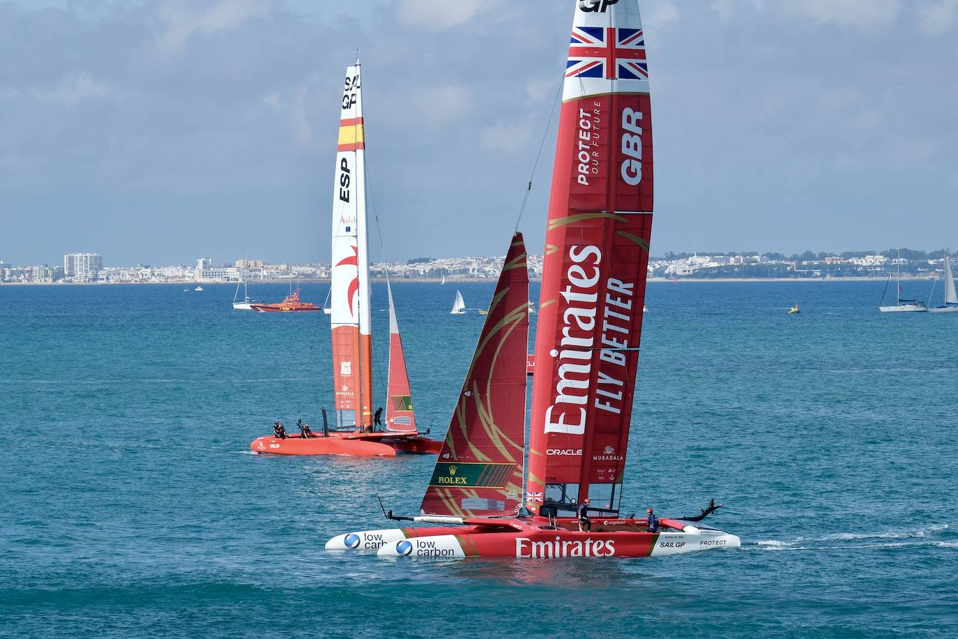 Fotos: Así ha sido la última jornada de SailGP en Cádiz