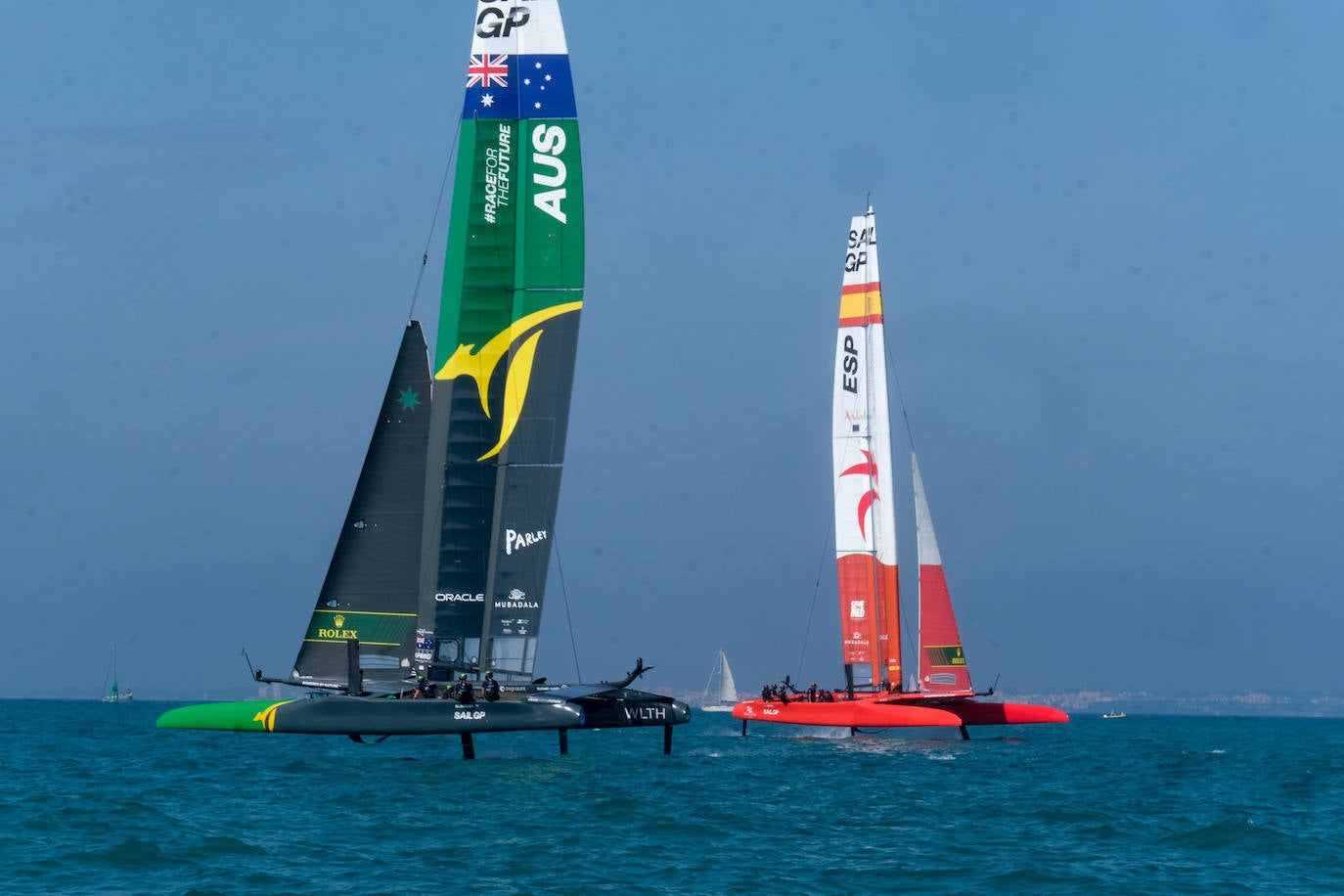 Fotos: Así ha sido la primera jornada de SailGP en Cádiz