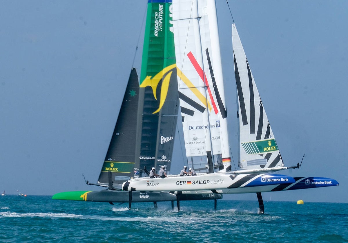 Fotos: Así ha sido la primera jornada de SailGP en Cádiz