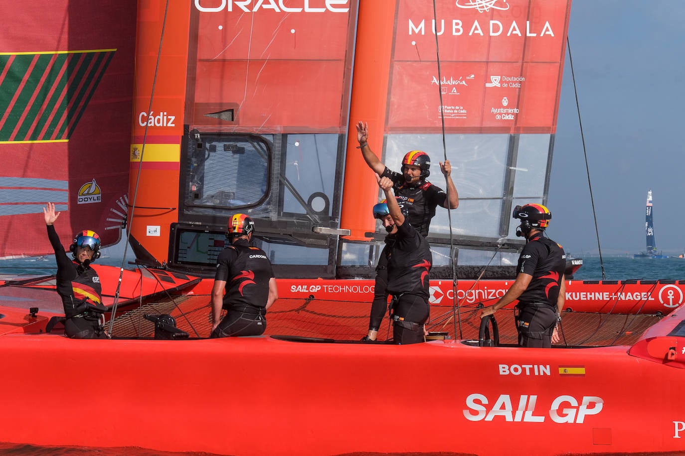 Fotos: Así ha sido la primera jornada de SailGP en Cádiz