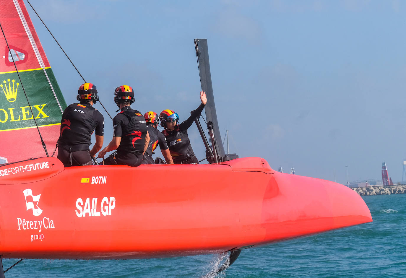 Fotos: Así ha sido la primera jornada de SailGP en Cádiz