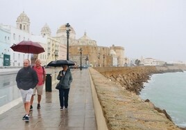 Por fin, semana de lluvias y descenso de temperaturas en Cádiz