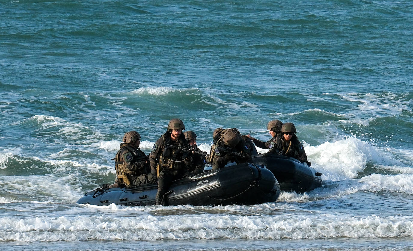 En imágenes: Josep Borrell visita el ejercicio &#039;Milex-23&#039; de la Unión Europea en Cádiz