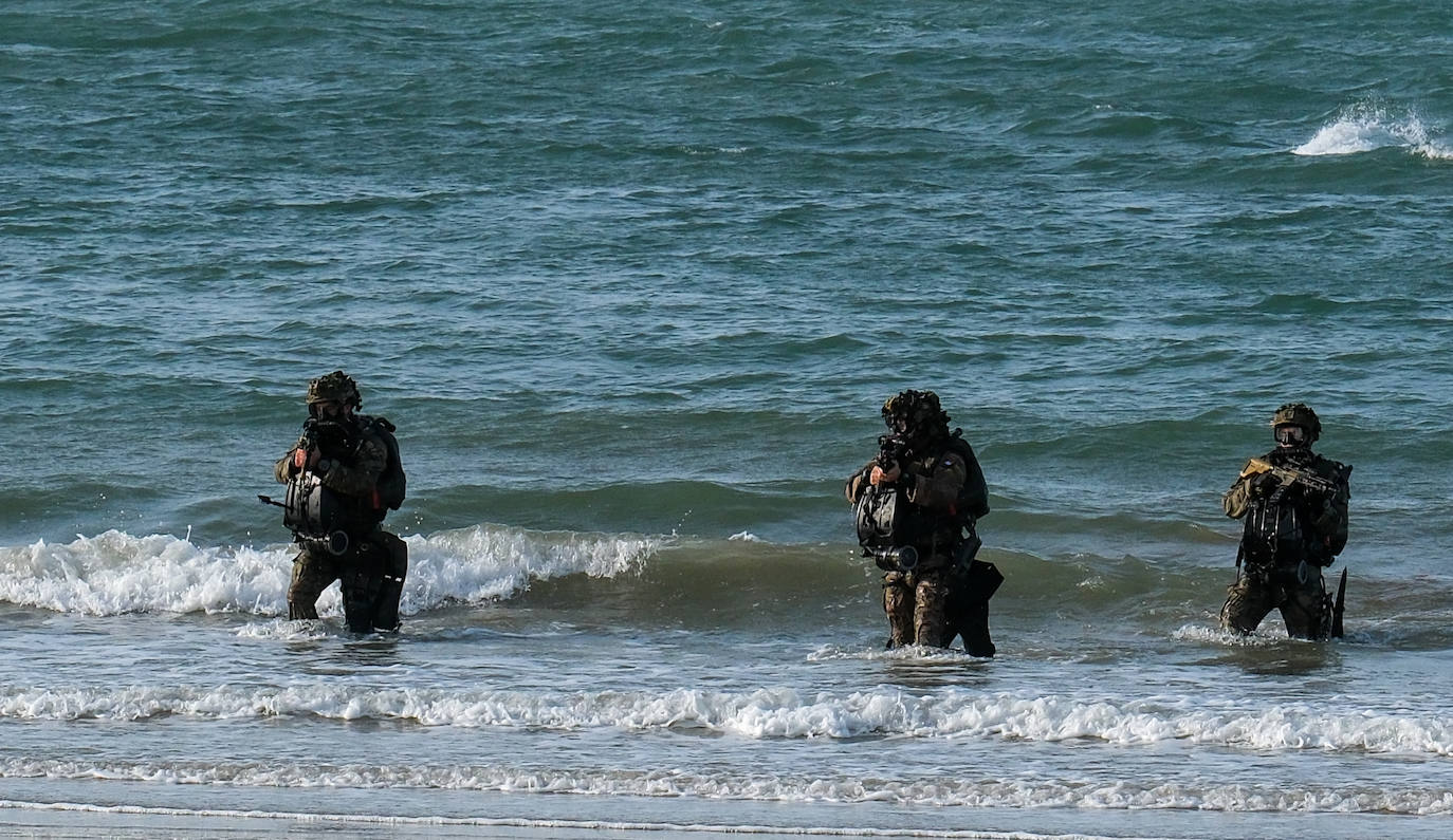 En imágenes: Josep Borrell visita el ejercicio &#039;Milex-23&#039; de la Unión Europea en Cádiz