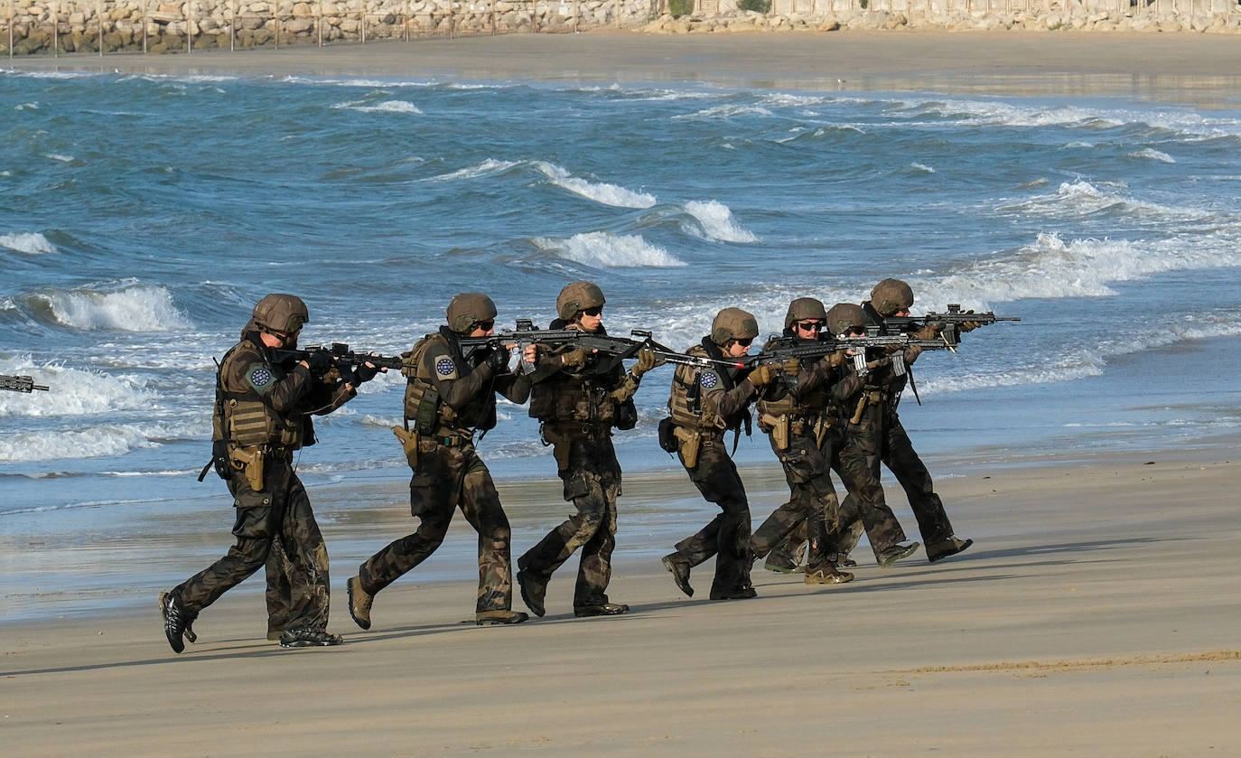 En imágenes: Josep Borrell visita el ejercicio &#039;Milex-23&#039; de la Unión Europea en Cádiz