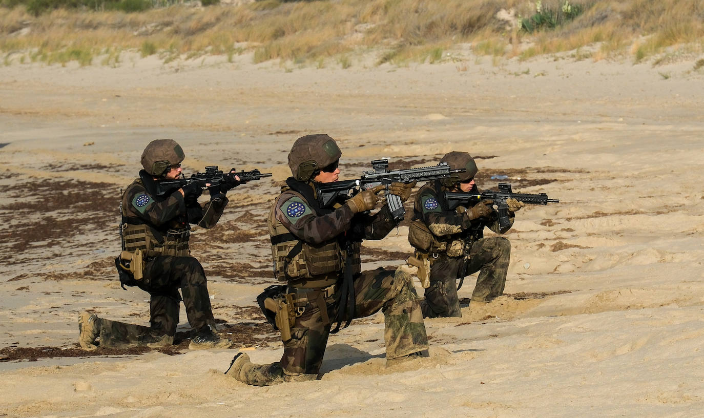 En imágenes: Josep Borrell visita el ejercicio &#039;Milex-23&#039; de la Unión Europea en Cádiz