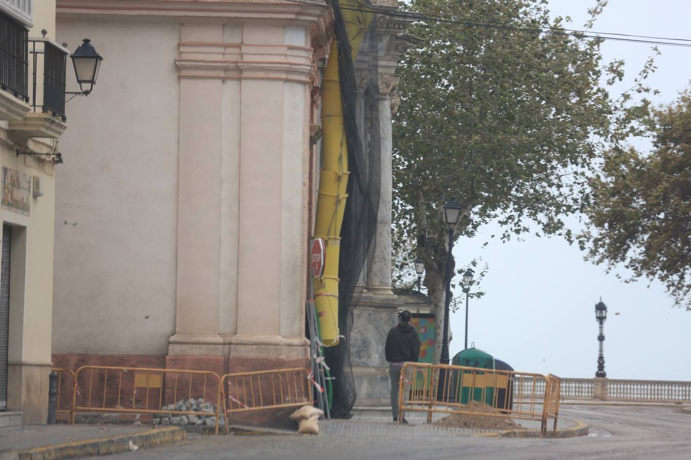 Fotos: Los efectos del paso de la borrasca Bernard en Cádiz